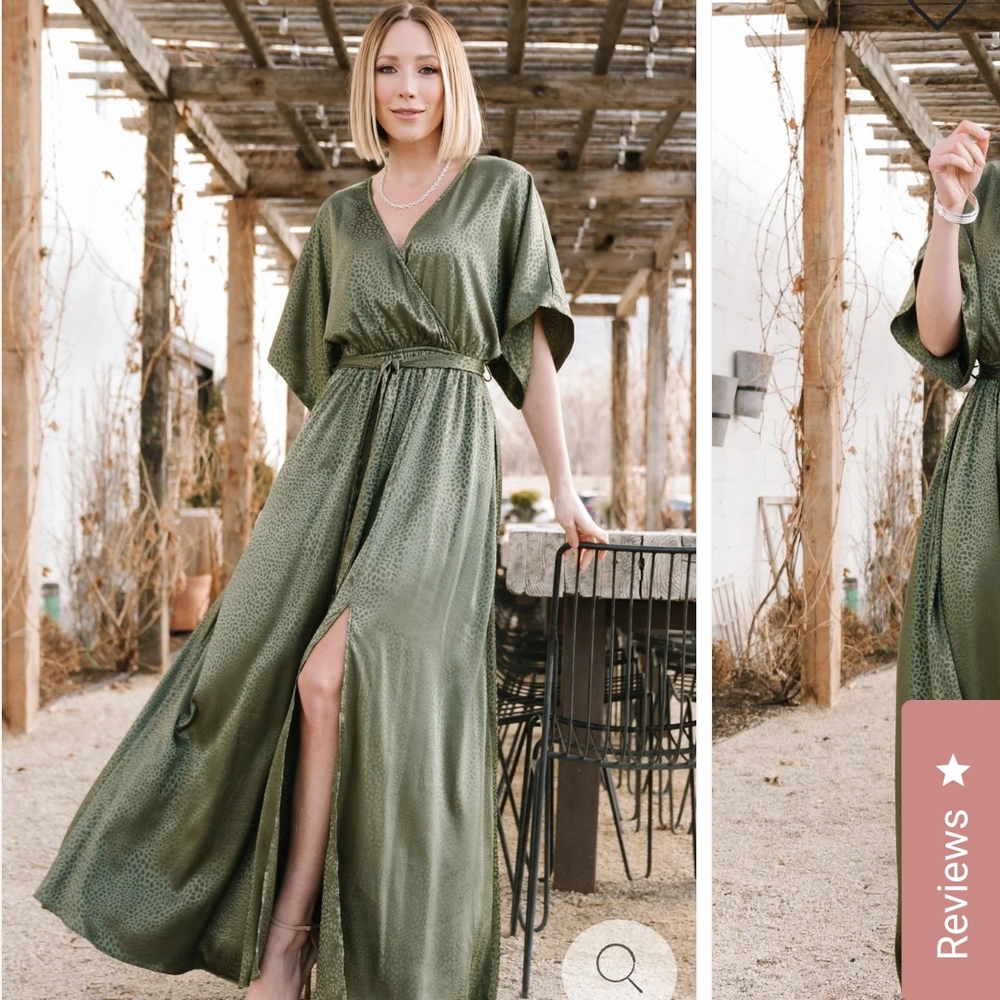 Baltic Born Green Maxi Dress